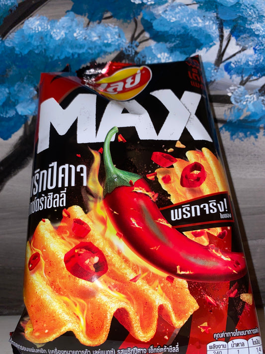 Lays Max Ghost Pepper Xtra Chili