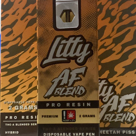 Litty AF Blend 2G Disposable Vape ( Cheeta Piss)