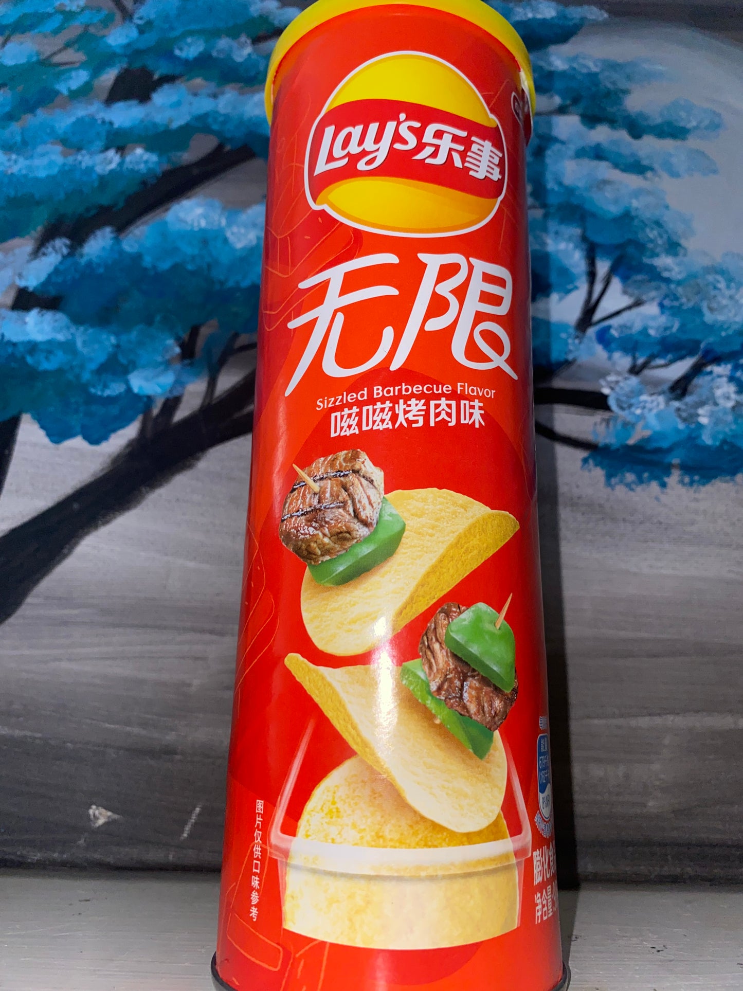 Lays Stax Sizzled Barbecue (China)