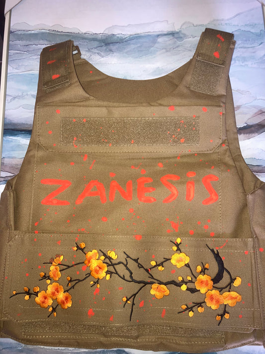 Zanesis Tatical Vest (paint splatter)