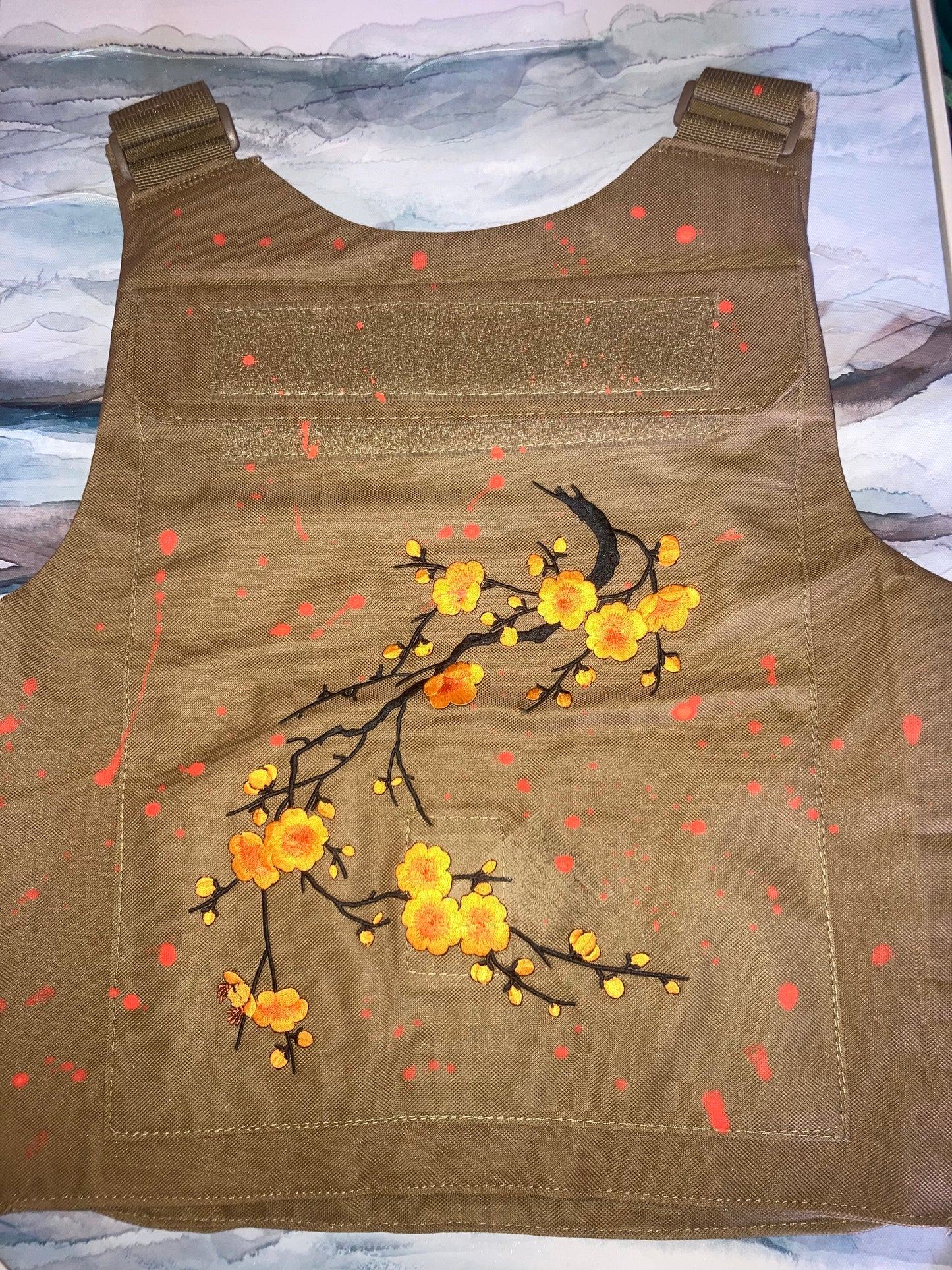 Zanesis Tatical Vest (paint splatter)